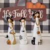 Sacchetti per gioielli Ornamenti per streghe di Halloween Statua in resina Simpatici mestieri per le vacanze in famiglia