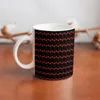 Mugs Fresh Fruit Print Mug Red Sweet Cherries Chocolate Creative Aesthetic Porcelain Cups