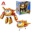 Transformation Toys Robots Super Wings S5 5 "Transforming Action Action Figures Golden Boy Airplane to Robot Plane Higds for Birthdy Boys Girls Kids 230721