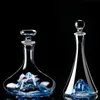 Bicchieri da vino 1300ml Decanter Iceberg soffiato a mano Bicchieri di cristallo senza piombo di lusso creativo Bicchieri da vino rosso Decanter per whisky Brandy Bottiglia di vodka Regali