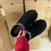 Tasman Kaptety Projektowanie nasion gorczycy Tazz Fur Slajdy Australijska platforma Slipper Women Winter Snow Boots Australia Botowki kostki Realne skórzane rozmiar 35-44