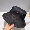 Fashion Designer Baseball Cap Luxury Casquettes Chapeau Letter Embroidery Patterned Denim Gorras Mens Womens Sport Breathable Bucket Hats