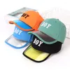 Ball Caps Doit 2023 Children Baseball Cap Summer Hip Hop Transparent Brim Kid's Sun Hats Boys Girls Child Snapback Hat Gorras