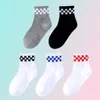 Barndesigner Socks Toddlers Brand Baby Socks pojkar flickor barn färgglada vit svartrosa flerfärgade åldern 1-12 sock u6wg#