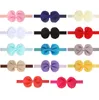 Baby strik haarbanden schattige pasgeboren meisjes hoofdband chiffon kinder haarband goede verkoop