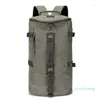Mochila mochila de grande capacidade para homem bolsa de viagem para bagagem masculina bolsa de ombro em lona para homens ao ar livre Dropship 2023