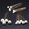 Headpieces 18 Pcs European Wedding Pearl Hair Pins Bridal Accessories For Bride Bridesmaid Women Girls338O