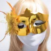 5Pcs Frau Maskerade Venedig Kunststoff Maske Mit Blume Hochzeit Party Galvanisieren Karneval Cosplay Spielzeug Film Thema Requisiten Versorgung