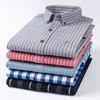 Men's Casual Shirts In Shirt Plus Size Cotton Full For Men Oxford Long-sleeve Slim Fit Formla Single Pocket Office Clothes Tops