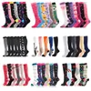 Sports Socks Compression socks Women's knee height 30MmHg sports socks Edma diabetes varicose running socks Wholesale direct shipment 230720