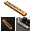 Bamboo Wooden Incense Stick Holder Burning Joss Insence Box Burner Ash Catcher LL