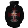 Mannen Hoodies Tempeliers 3D Gedrukt Mannen Mode Toevallige Lange Mouwen Hooded Sweatshirts Streetwear Oversized Trui Bovenkleding