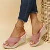 Sandals Women's Platform High Heel Wedge Sandals Summer Fish Mouth Sandals Fashion Platform High Heel Sandals Gladiator Women's Shoes 230724