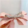 Клипы для волос Barrettes Vintage Bow for Women Girl