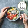 Servies Sets Vergiet Opscheplepels Herbruikbare Sleuven Gebruiksvoorwerpen Huishoudelijke Kleine Dagelijkse Roestvrijstalen Keuken