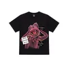 Damen T-Shirt Sommer koreanische Version von Ins Harajuku-Stil Hiphop Spaß Cartoon Anime Druck lose Allmatch Kurzarm T-Shirt trendiges Top 230724