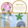 Flores decorativas Acessórios Cálices de flores artificiais Sépalas florais falsas Receptáculos Suprimentos DIY