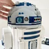 Action Toy Figures In Stock 75308 Fit 2314Pcs Robot Space Union R2D2 Model Building Block Bricks Boy Birthday Gift Toys for Kids 230724