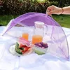 Servies Sets Opvouwbare Paraplu Cover Tent Schermen Doek Om Insecten En Vliegen Van Beschermer Voor Thuis Picknicks Bbq