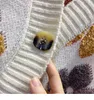 Femmes tricots 2023 automne pull femmes coréen vêtements lâche broderie tricot Cardigan décontracté grande taille manteau hiver surdimensionné chandails doux