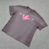 T-shirts pour hommes Frog drift Fashion SAINT MICHAEL Love print Old vintage lavé Oversize Loose T-shirt à manches courtes pour hommes 230724