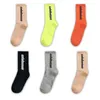 Fashion Men Socks Designer Mens for Letter in Tube Sports Mixed Color Classic Black and Yellow Gray Polychrome Sweat Absorbing Breathable C39Y