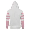 Erkek Hoodies (Stokta) Hazbin Cosplay El Angledust 3D Baskı Hoodie Yetişkin Ceket Sweatshirt Pullover Ceket