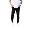 Jeans pour hommes Business Casual Noir Slim Crayon Homme Mode Skinny Biker Pantalon Rue Hip Hop Party Denim Vêtements Hommes 29 32 L230724