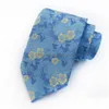 Neck Ties Classic Fashion Men Skinny Tie Colorf Floral Polyester 8Cm Width Necktie Party Gift Accessory Drop Delivery Accessories Dh3Eo