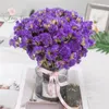 Decorative Flowers 40g Natural Dried Forget-Me-not Crystal Bride Bouquet Christmas Wedding Flower Arrangement DIY Dry Desktop Decoration