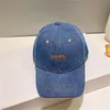 Fashion Designer Baseball Cap Luxury Casquettes Chapeau Letter Embroidery Patterned Denim Gorras Mens Womens Sport Breathable Bucket Hats