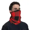 Halsdukar skotska ränder mönster bandana nacke gaiter tryckt wrap mask halsduk multifunktion pannband utomhussporter för män kvinnor vuxen