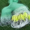 Fishing Accessories Lawia 100M/80M thick Gillnet 3-layer fishing net green silk fishing gear accessories fishing net plastic float 230720