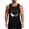 Tanques masculinos Crazy Rat Rat Lady Design Top Male Vest Gym Roupas Man Fitness