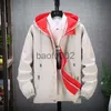 Herrjackor lastjackor män cool vår höst vindbrytare pojkar plus storlek 7xl 8xl 6xl japansk streetwear hoodie bomber gula rockar j230724