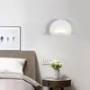 Lampa ścienna nowoczesna minimalizm LED Home Decor Lights salon sypialnia nocna nordycka korytarz metalowy kinkiet loft