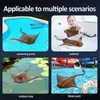 ElectricRC Boats Water Pool Toys No Toxic Electronic Shark Enhance Parent Child Interaction RC Devil Fish Bionic Design for Kids 230724