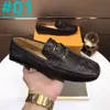 32 Modèle de luxe Designer Man Oxford Robe Shoe Genuine en cuir entièrement coupé entièrement fait à la main