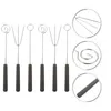 Conjuntos de louça 6 peças garfo de chocolate mini conjunto de imersão em aço inoxidável para decorar utensílios de cozinha suprimentos de cozimento garfos para churrasco