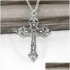 Charm 20pair Cross Charms Dangle Drop Серьги Серьги Ожеже