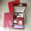 lådor lyxiga högkvalitativa toppsäljande röda originalboxpapper kort trä 20 16 cm lådor handväska för aquanaut klockor232v