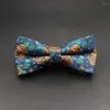 Bow Ties Men's Floral Rose Flower Bowties Butterfly Party Business Wedding Suit Shirt Female Male Bowknot Accessories Gifts