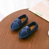 Flatskor Spring Autumn Children Shoes Boys Loafers Girls Moccasins Slipon Shoes Flat Sneakers Barn Flat Casual Shoes Storlek 2135 230721