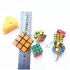 Charm Exaggeration Alternative Cube Geometry Funny Earrings Women Fashion Pendants Fancy Creative Hanging Earring Cool Jewelry Drop Delivery