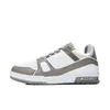 2023 Designer Sneaker Virgil Trainer Casual Chaussures En Cuir De Veau Abloh Blanc Vert Rouge Bleu Lettre Superpositions Plate-Forme De Mode De Luxe Baskets Basses Taille 36-45 Y1