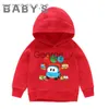 Hoodies Sweatshirts Leo The Truck Tv Show Cartoon Kids Hooded Hoodies Funny Car Boys Girls Sweatshirts Children Outwear Clothes Baby TopsKMT5481 J230724