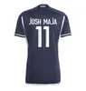 Girondins de Josh Maja 23 24 Maillot Lisboa Maglie di calcio Foot Kit Kit FC Shirts Football Allenamento per la casa 2023 2024 Versione di fan giocatore di casa Bakwa Badji Josh Maja Mwanga