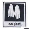 Pièces de chaussures Accessoires Beetlejuice Manuel pour les bijoux d'Halloween récemment décédés Vente directe d'usine de vente directe de sabots en caoutchouc PVC Ottnp