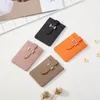 Titular de cartas de grife de carteira de carteira Women Wallet Luxury Credit Card Titular