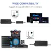 wireless microphone 1200mah uhf professional handheld dynamic mic karaoke system micphone with receiver for amplifier pa system